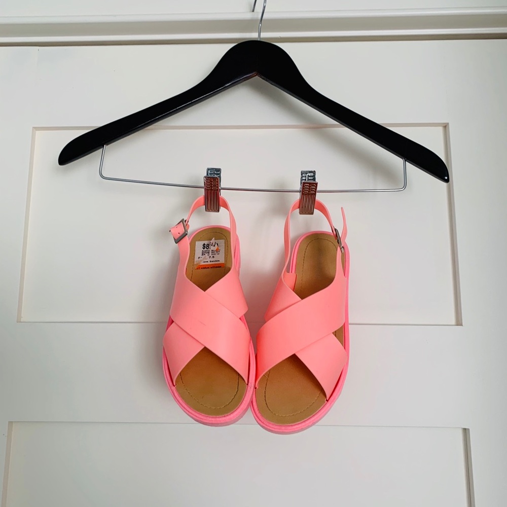 Plastic shoes